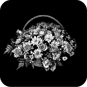 Фото Цветы шаблон 357